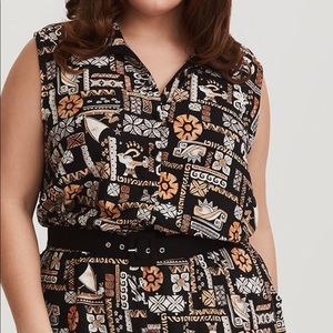 Torrid  Disney Line Moana Romper SIZE 2